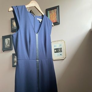 Banana Republic dress, size 6 in navy with black